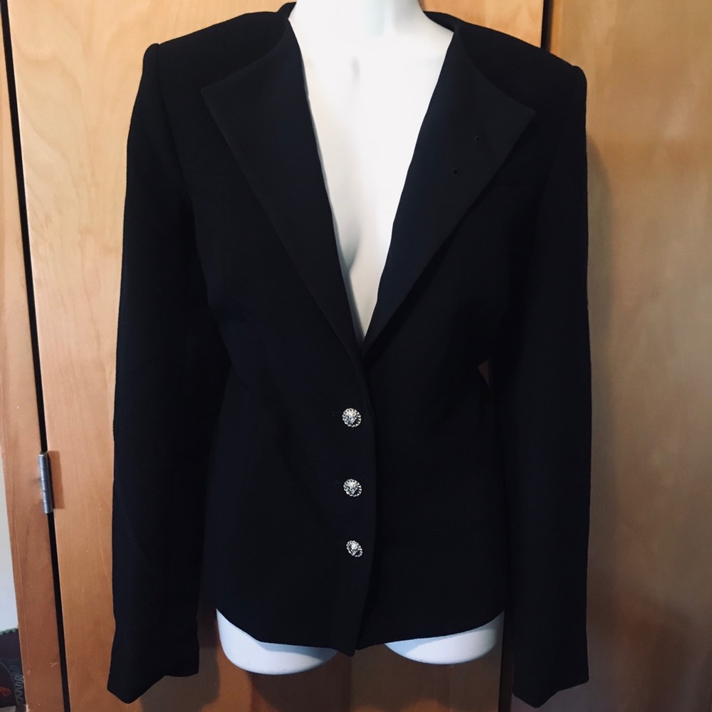 Karl Lagerfeld All Black Blazer size 2 Never worn